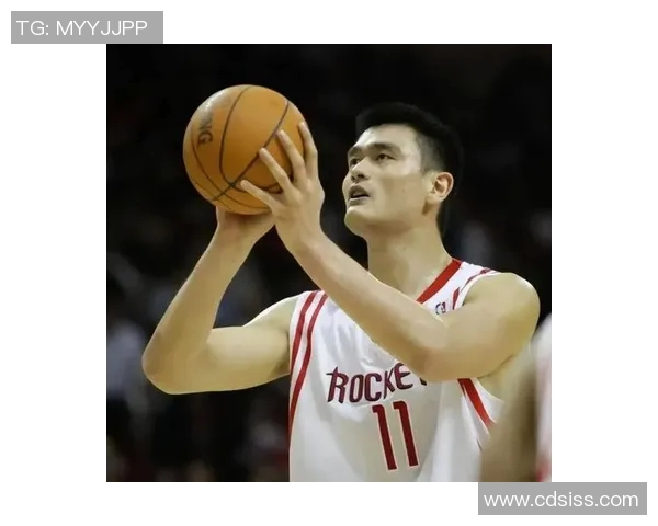 姚明跨步瞬间展现篮球魅力与力量的完美结合图片欣赏